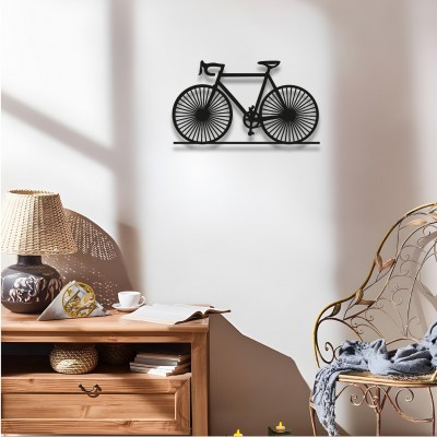 Metal Bisiklet Duvar Sanatı, Minimalist Bisiklet Temalı Ev Dekoru, Siyah Metal Bisiklet Duvar Panosu, Modern Endüstriyel Duvar Dekoru, Bisiklet Tutkunlarına Hediye